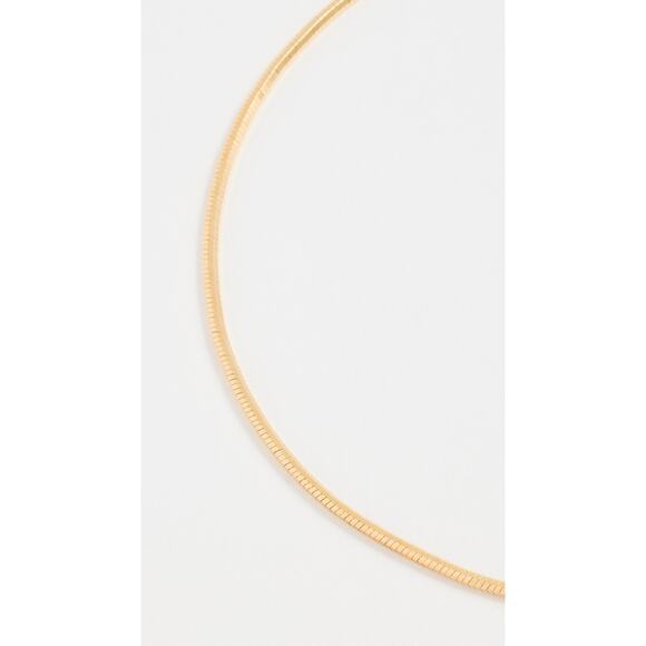 Alexa Leigh Mini Snake Necklace Gold - One Size - Picture 2 of 4